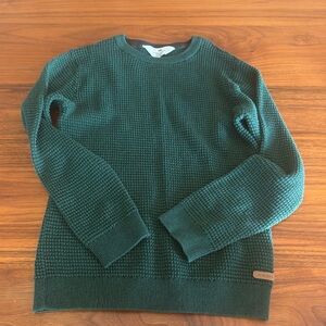 Boys green sweater